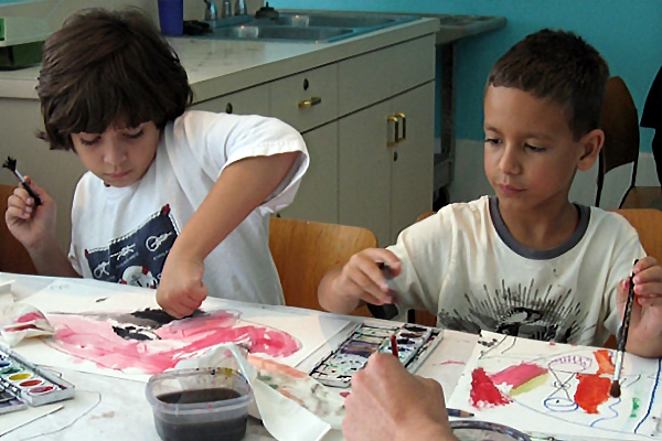 Children Enjoying Summer Camp